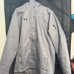 LG Men's Under Armour Light Gray Jacket
